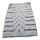 Handmade wool Berber rug 150 X 100 CM