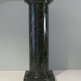 Faux marble column, base, mid-20th century.