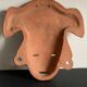 Masque terre cuite reproduction vintage mexique
