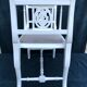 Banquette bout de lit dans l'esprit shabby chic