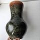 Large baluster vase in glazed ceramic Signed Accolay