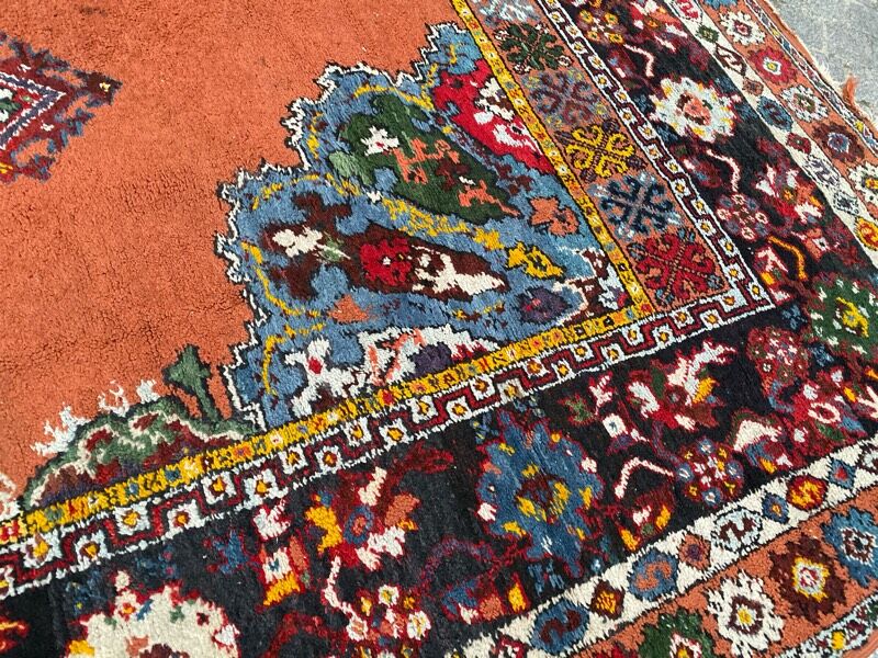 Large old Moroccan carpet Berbere 315x396 cm