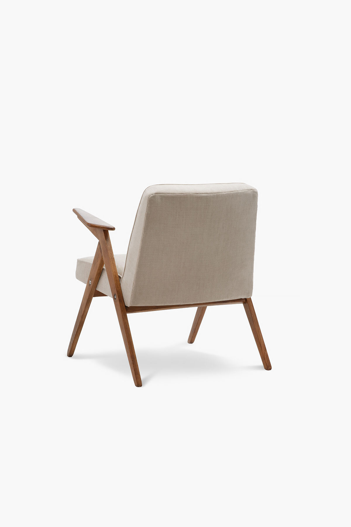 Type 300-177 bunny armchair with footrest from the 60s.