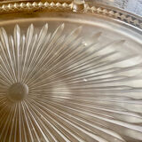Oval pressed glass trifle art deco 1900