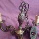 Bronze 3-light chandelier