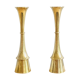 Pair of brass candlesticks by Jens H. Quistgaard