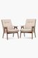 Pair of TON armchairs type 6950