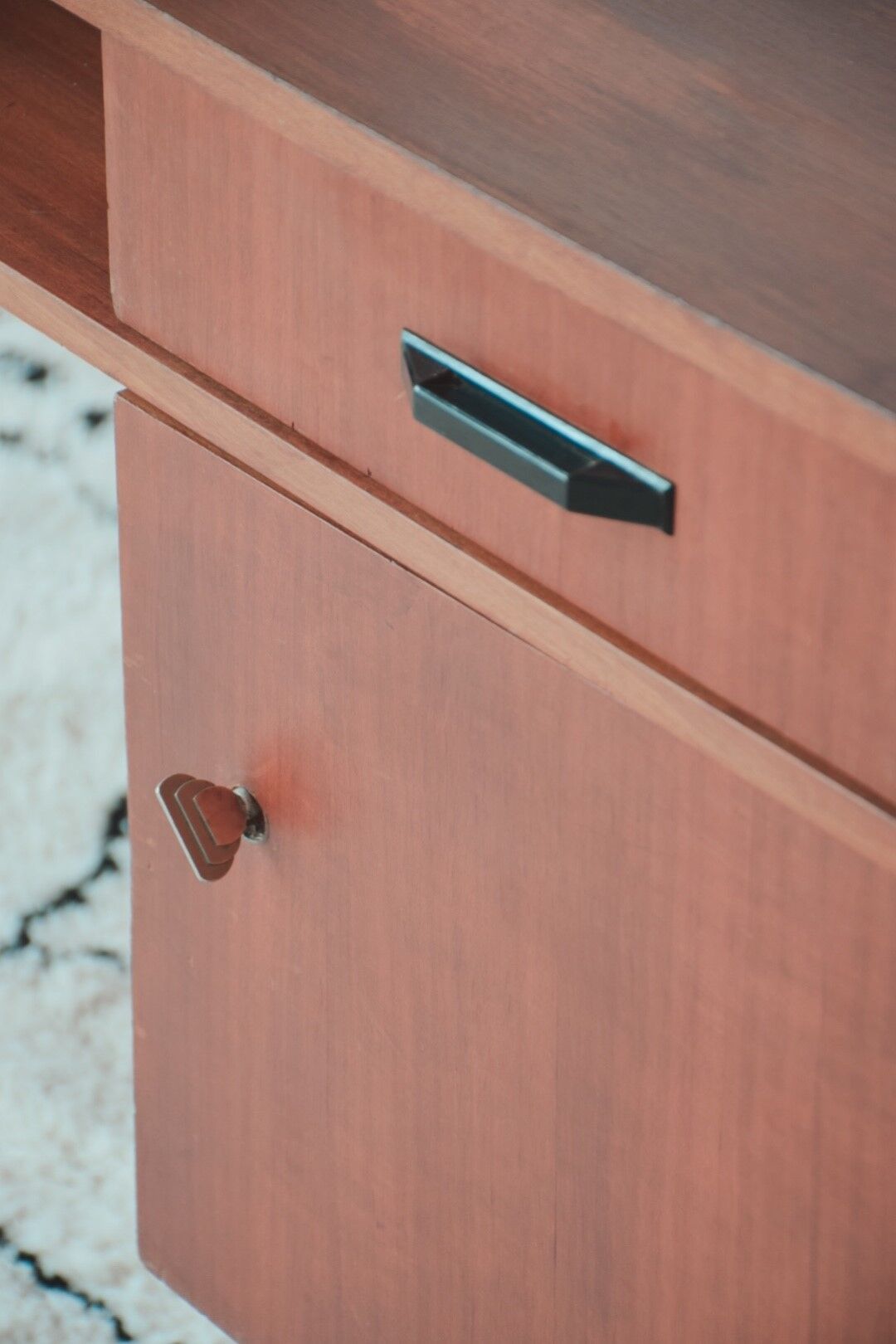 Bureau scandinave en teck années 50 / 60