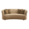 Reupholstered vintage Italian sofa