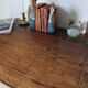 Old desk in walnut school master