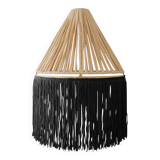Black Fringe Wall Lamp Honoré Decoration Marseille