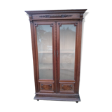 Glass display cabinet/bookshelf