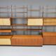 Bibliothèque, unité murale par Dieter Wäckerlin pour Behr, 1955