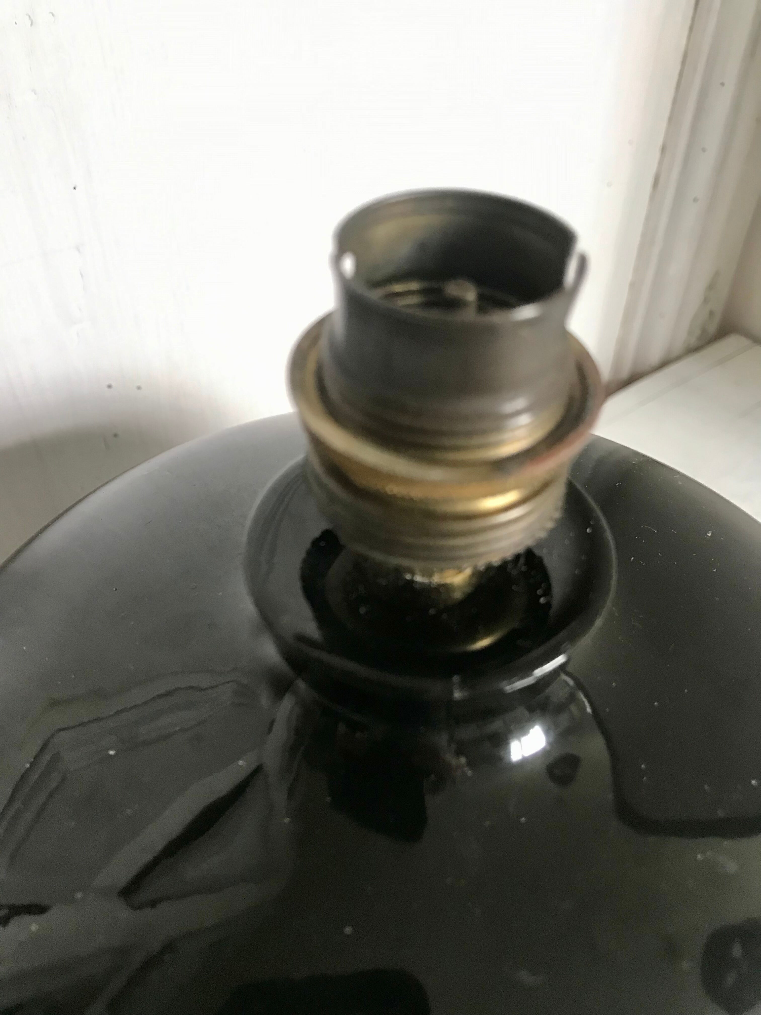Lampe en céramique vintage