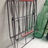 Bottle rack folding vintage