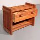Scandinavian Brutalist pine cabinet by Hans Frydendal