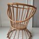 Rattan plant holder