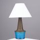 Nils Kahler table lamp in ceramic by Herman A. Kähler, Denmark, 1960 signed