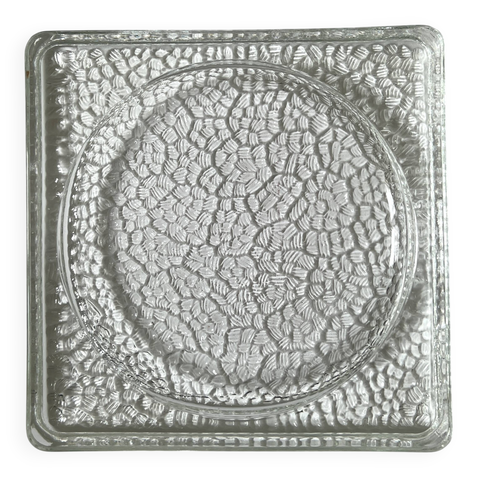 Ashtray / glass pocket tray Nevada attributed to Perriand Corbusier