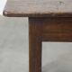 Early 19th-Century French Oak Dining Table with One Drawer