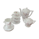 Fine porcelain coffee set EPIAGE D.F. Czechoslovakia of the 30s