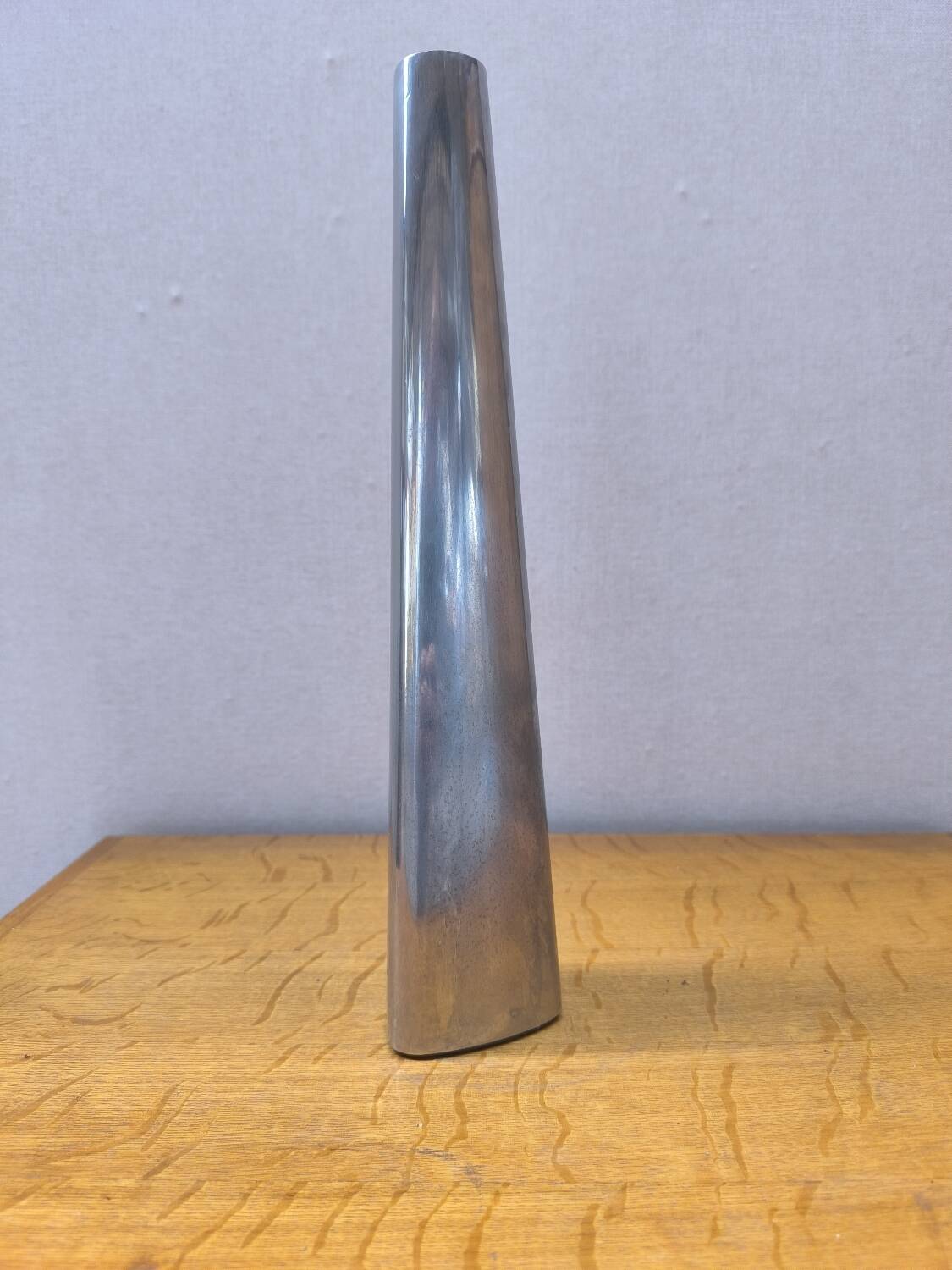 Large aluminum candle holder Ikea 1980