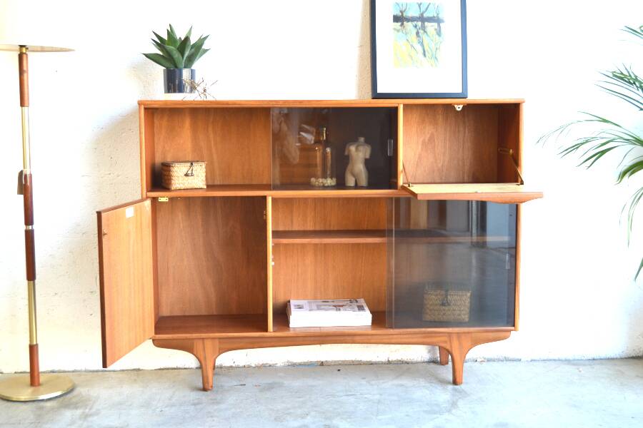 Teak bookcase by Sutcliffe * 122 cm
