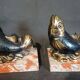 Art Deco bookends. (Zinc alloy)