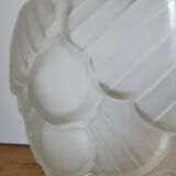 Art Deco lamp in polished glass