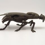 Brass Art Deco fly with movable wings Collection 4288