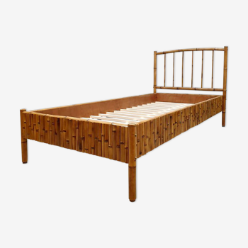 Vintage bamboo daybed tropical vibes