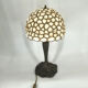 Vintage sea shell table lamp, 1970s