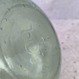 10 liter blown glass demijohn