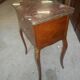 Bedside Louis XVI marqueterie with on 19th siecle