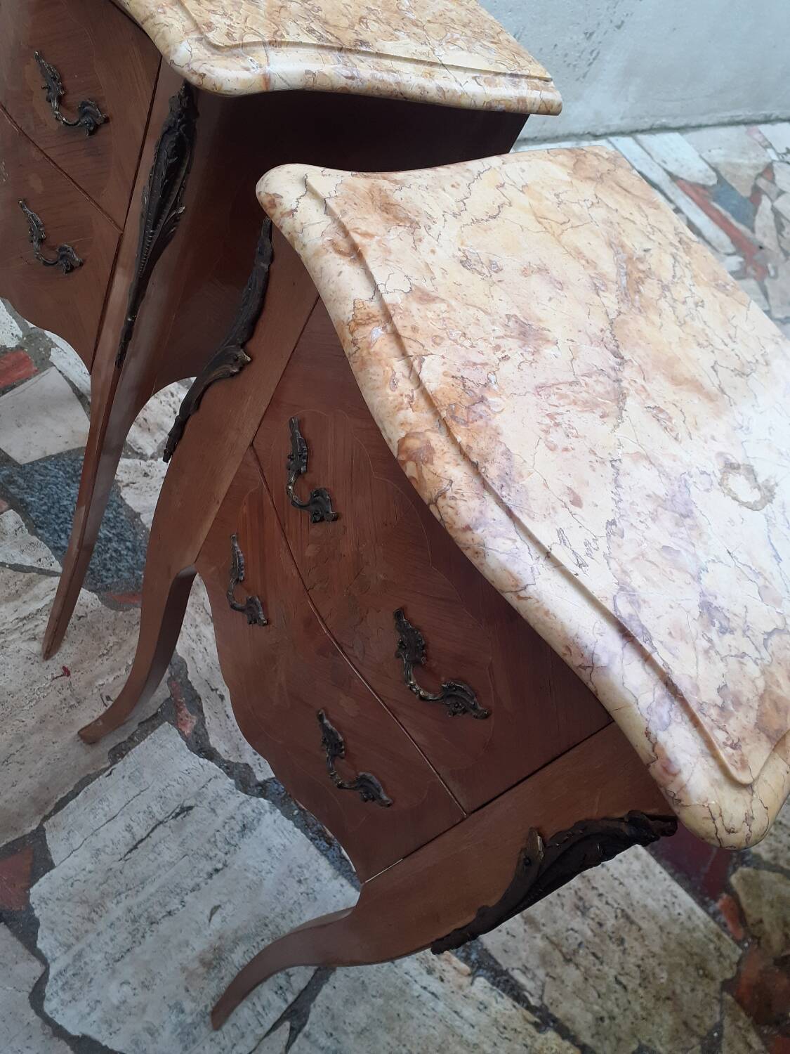 Louis XV bedside table