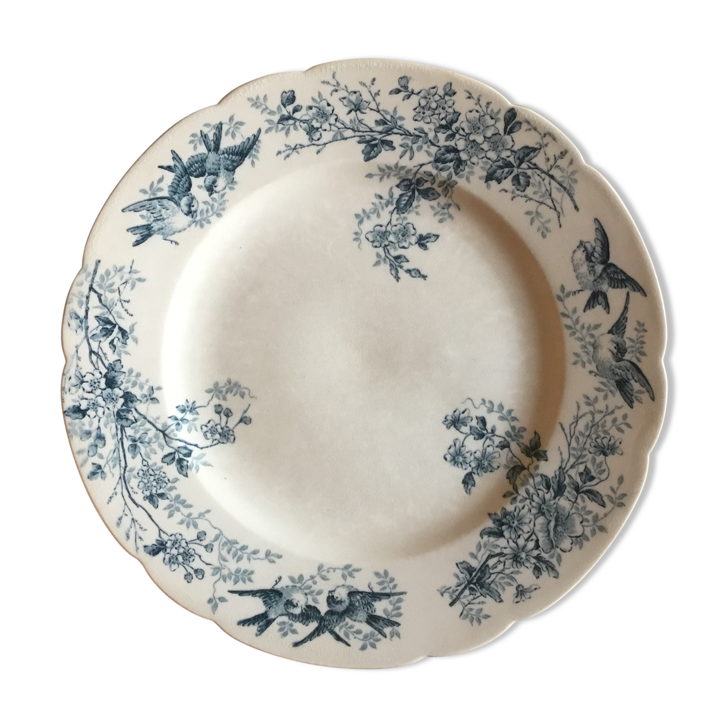 Longwy cronstadt bird plate