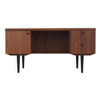 Walnut desk, Danish design, 1990s, production: Denmark