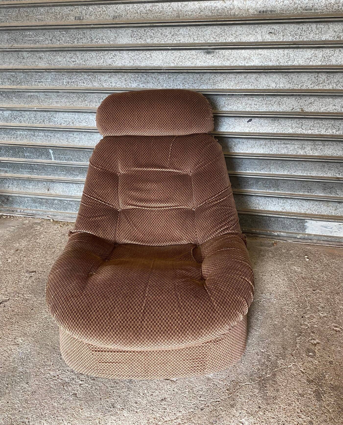 Fauteuil ère spatiale 1970