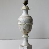 Neoclassical marble lamp, Italy, early twentieth century