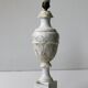 Neoclassical marble lamp, Italy, early twentieth century