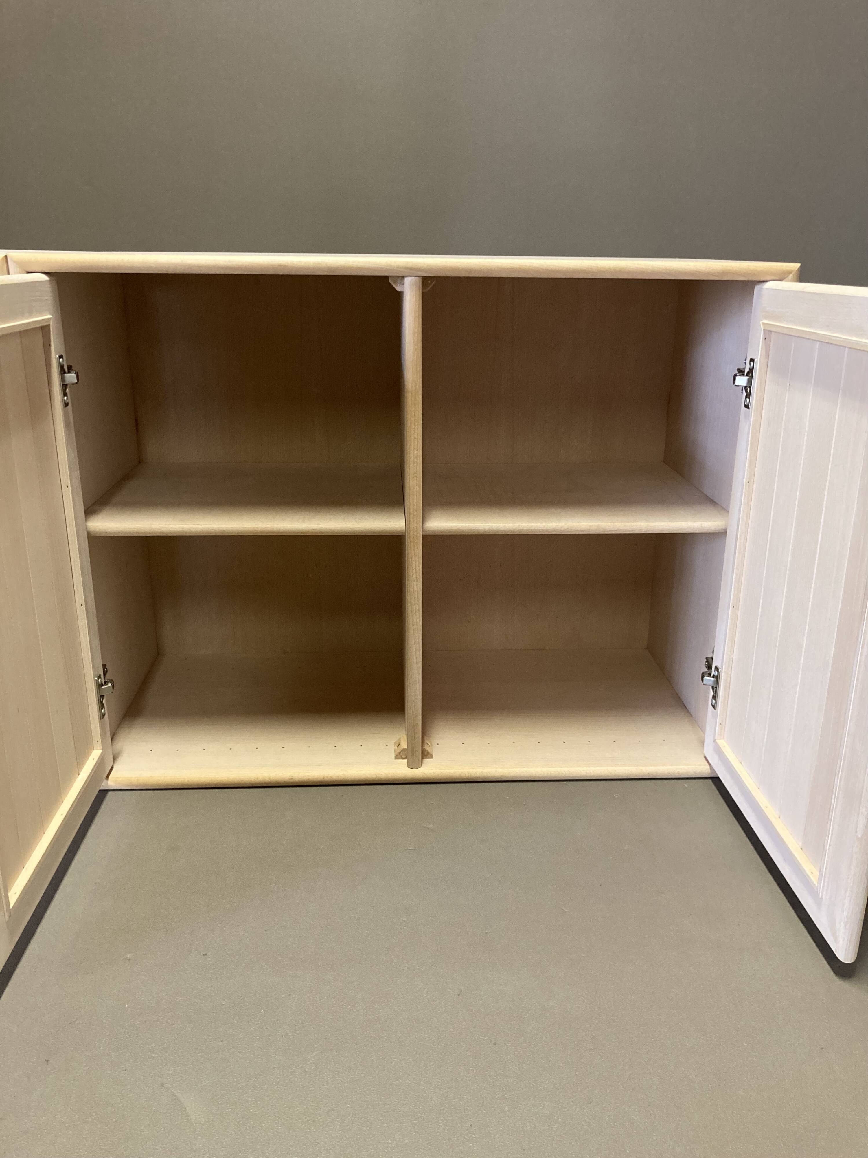 Modular solid beech sideboard "Ditlev Karsten" Scandinavian design.