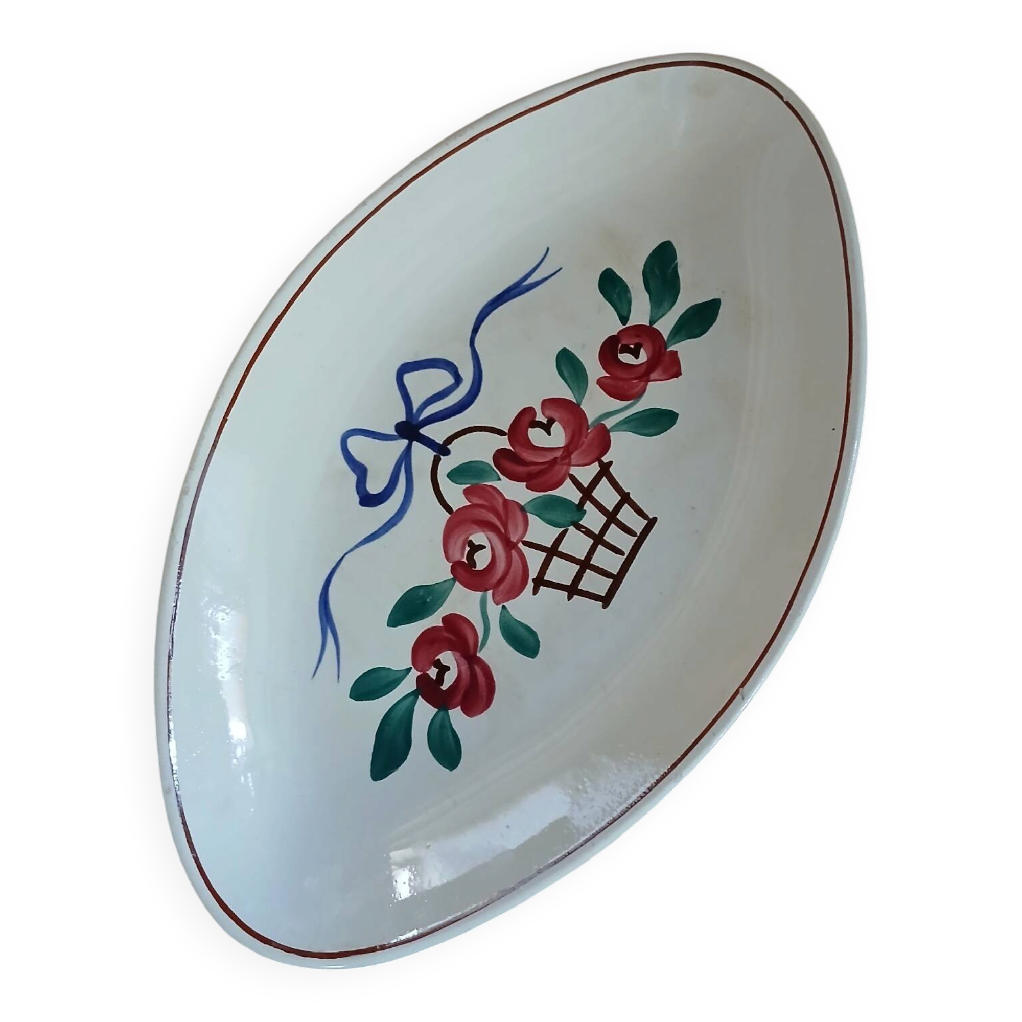 Old Ravier in Longchamp ironstone