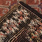 Rug For Living Room Red Turkish Kilim Rug, 151x336Cm