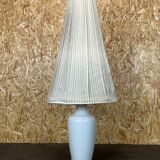 60s 70s floor lamp porcelain KPM brass space age