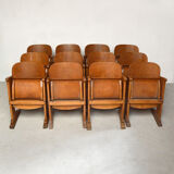 Wooden cinema seat, 1950