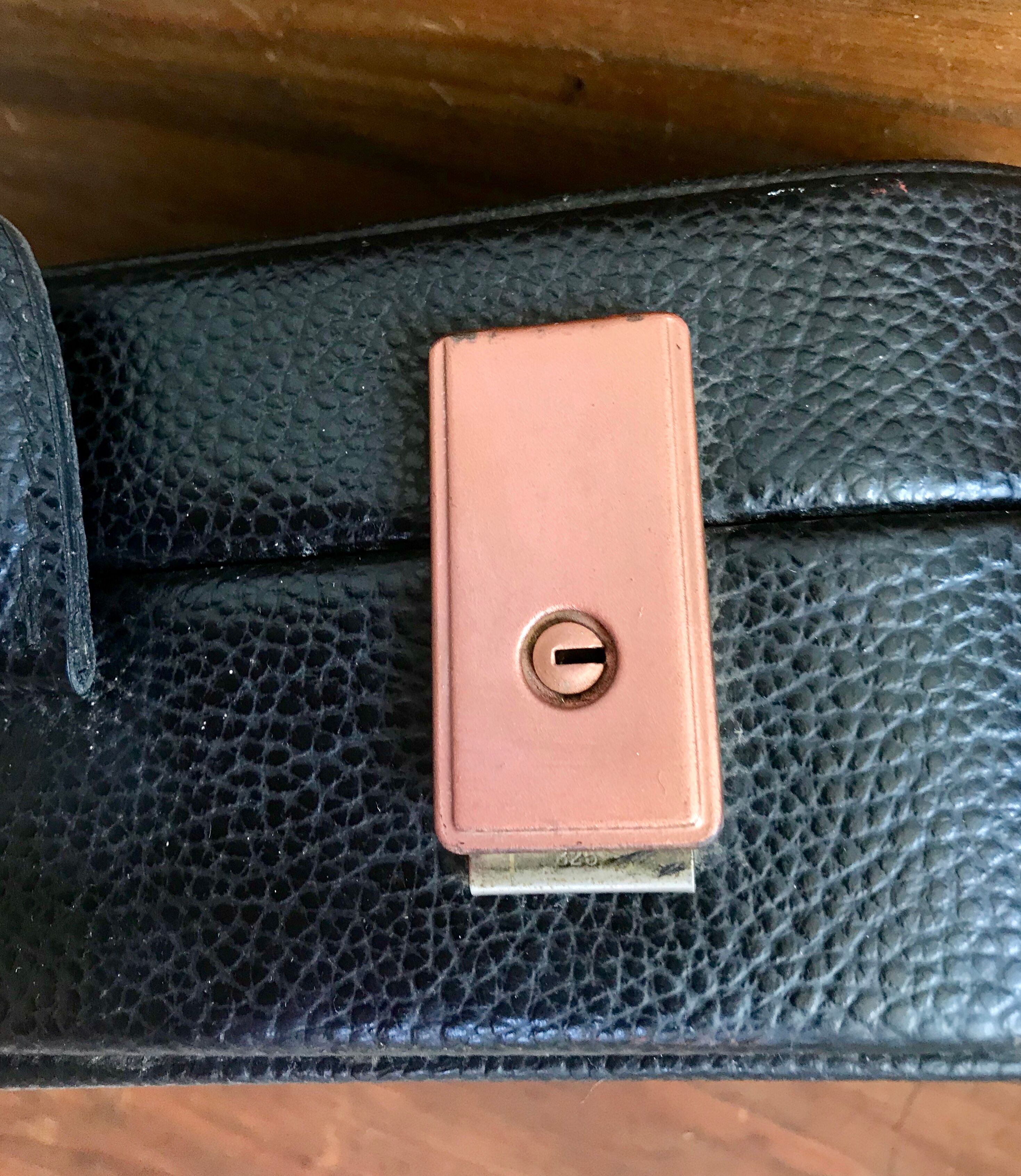 Vintage leather case
