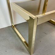 G, Table d'appoint, par Belgochrom pour la Dewulf Selection, Belgique, 1970
