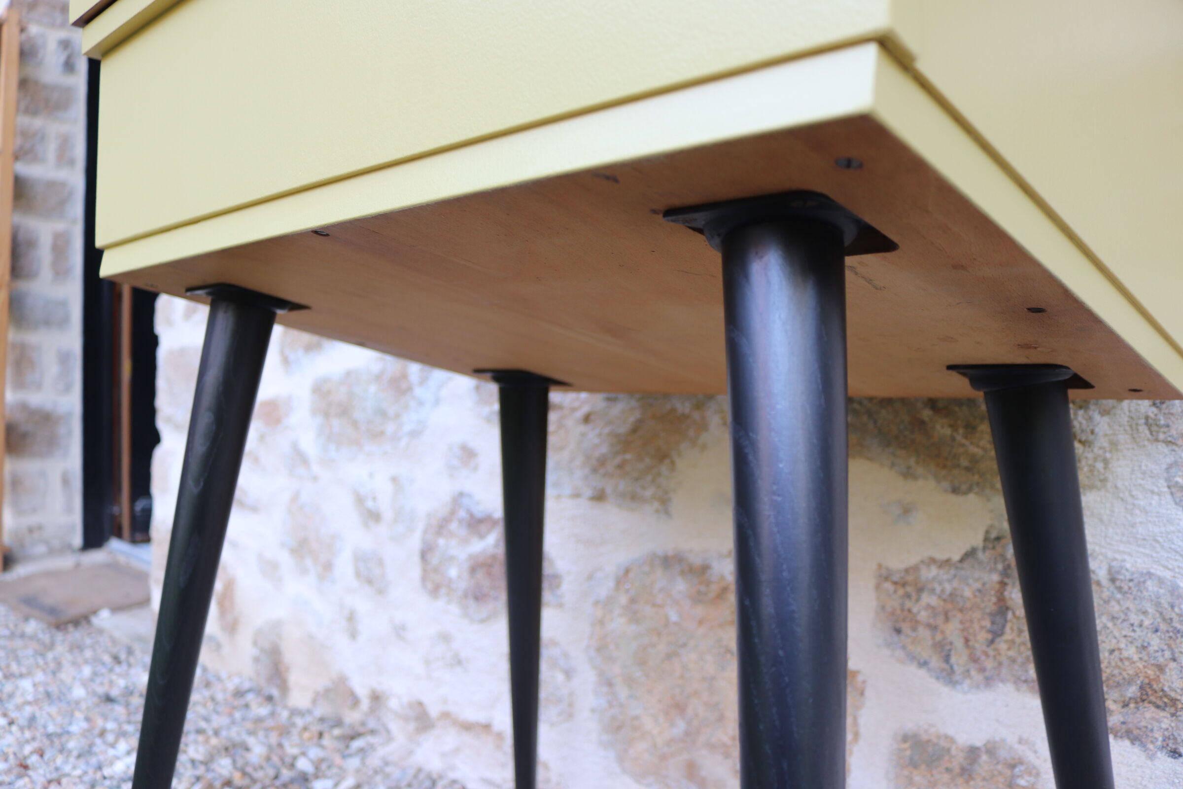 Bureau Singer d'époque machine à coudre