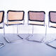 Set of 4 Cesca chairs by Breuer