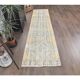 1970s Turkish Oushak Wool Distressed Rug 81x352